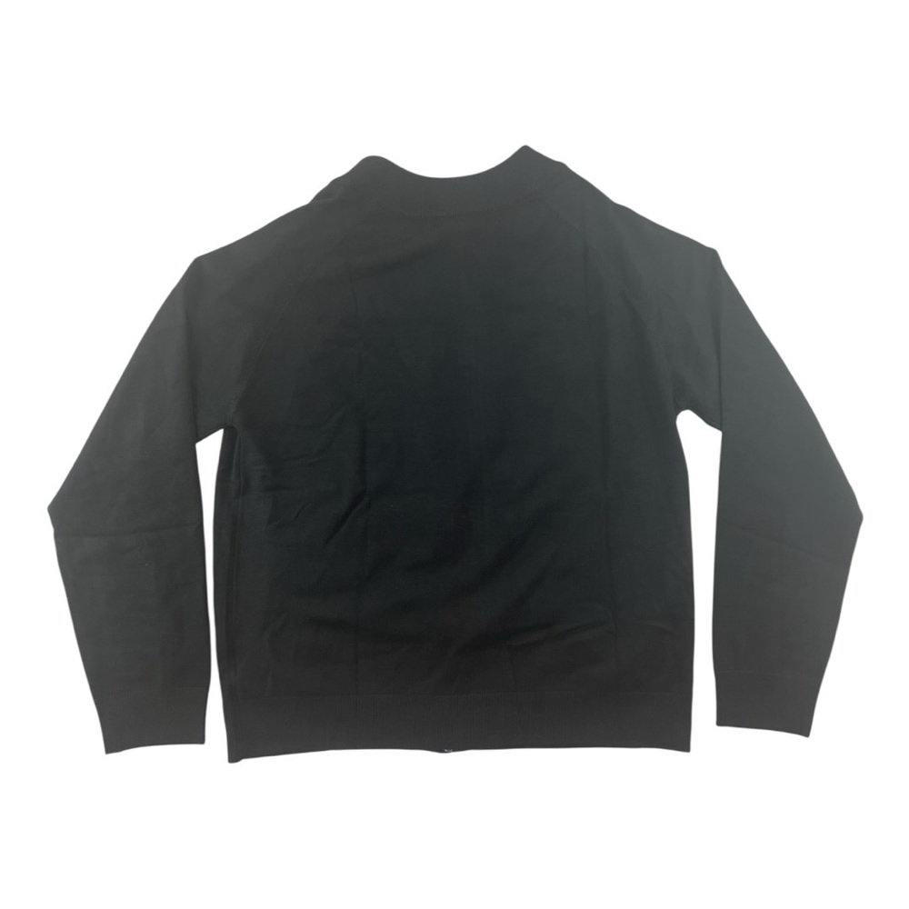 Grace Karin Women's Full-Zip Sweater Size Medium Black Long-Sleeved NWT - Picture 2 of 5